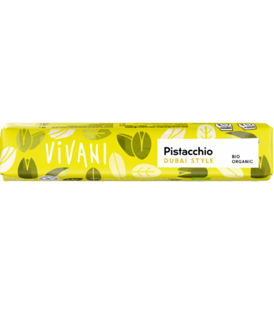 Vivani Chocolate - Pistacchio Dubai Style 40g