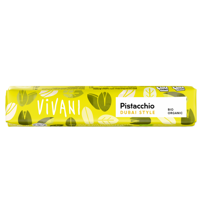 Vivani Chocolate - Pistacchio Dubai Style 40g