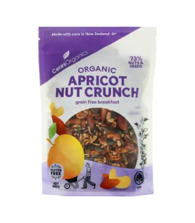 Ceres Organics - Organic Muesli GRAIN FREE Apricot Nut Crunch 400g