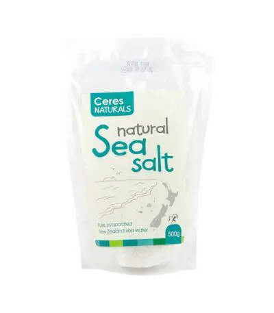 Ceres Organics - Natural Sea Salt 500g