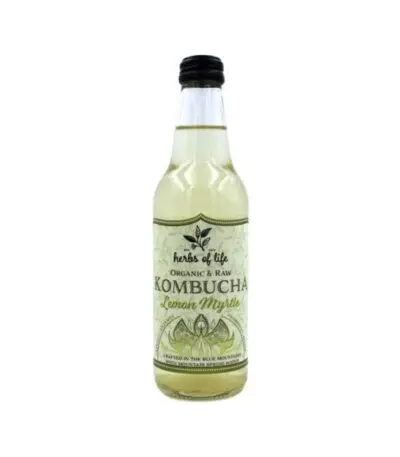 Herbs of Life - Organic Kombucha Lemon Myrtle 12 x 330ml