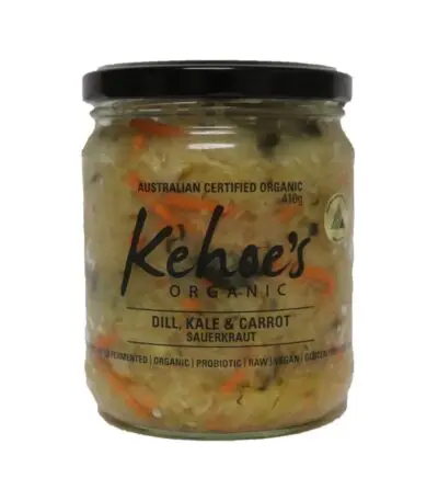 Kehoe's Kitchen - Organic Dill, Kale & Carrot Sauerkraut 410g