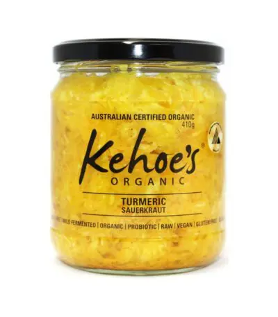 Kehoe's Kitchen - Organic Turmeric Sauerkraut 410g