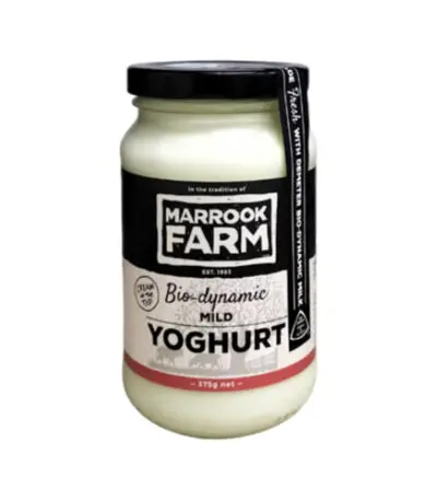 Marrook Farm - Organic Mild Yoghurt 375g