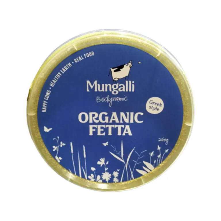 Mungalli Creek - Organic Fetta (in brine) 250g