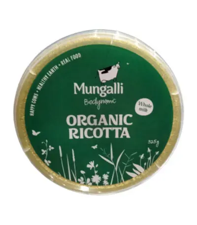 Mungalli Creek - Organic Ricotta 325g