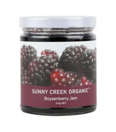 Sunny Creek - Organic Jam Boysenberry 310g
