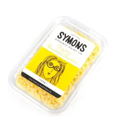 Symons Organic - Organic Shredded Cheddar Cheese 140g