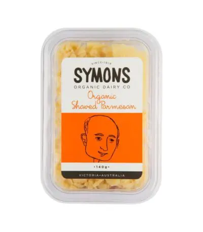 Symons Organic - Organic Shredded Parmesan 140g
