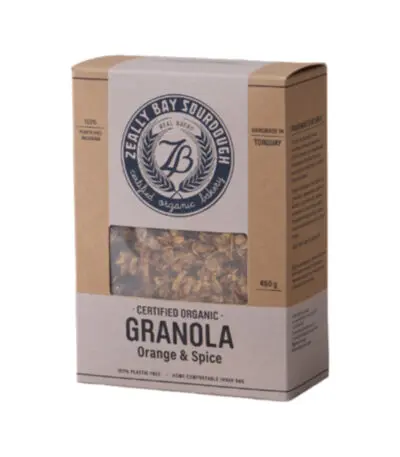 Zeally Bay - Organic Granola Orange Spice & Coconut Sugar - 450g