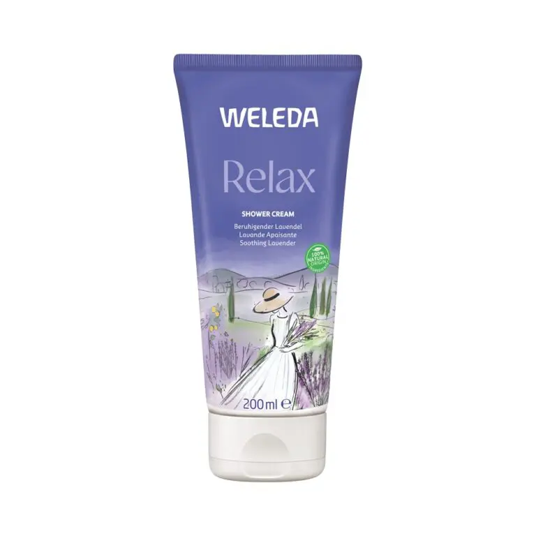 Weleda Shower Gel Relax (Lavender + Bergamot + Vetiver) 200ml