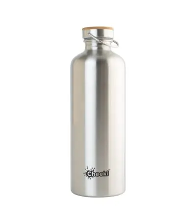 Cheeki Stainless Steel - Thirsty Max Bottle Silver 1.6L