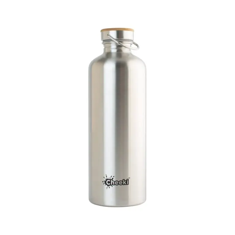 Cheeki Stainless Steel - Thirsty Max Bottle Silver 1.6L