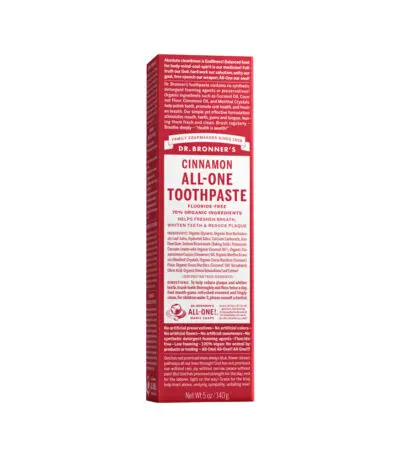 Dr. Bronners Toothpaste (All-One) Cinnamon 140g