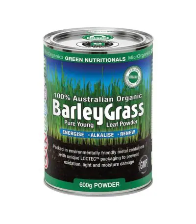 Green Nutritionals Organic Australian BarleyGrass Powder 600g