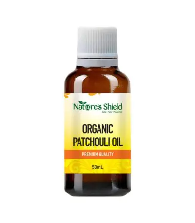 Natures Shield Organic Essential Oil Patchouli 50ml