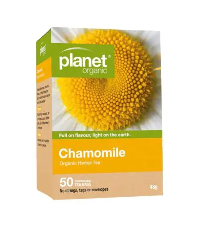 Planet Organic Organic Herbal Tea Chamomile x 50 Tea Bags