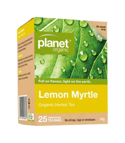 Planet Organic Organic Herbal Tea Lemon Myrtle x 25 Tea Bags