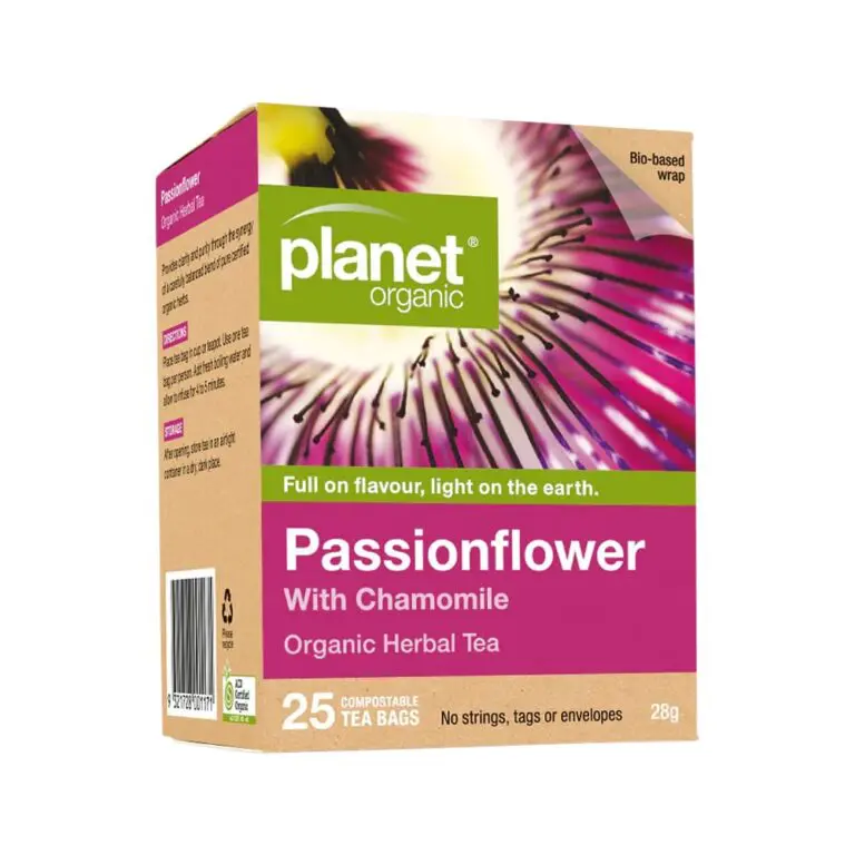 Planet Organic - Organic Herbal Tea - Passionflower x 25 Tea Bags
