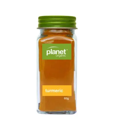 Planet Organic - Organic Ground Turmeric - Shaker 60g