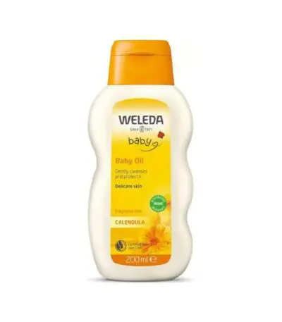 Weleda Baby Oil Calendula Fragrance Free 200ml