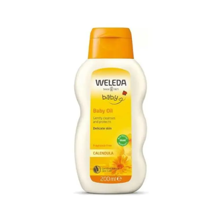 Weleda Baby Oil Calendula Fragrance Free 200ml