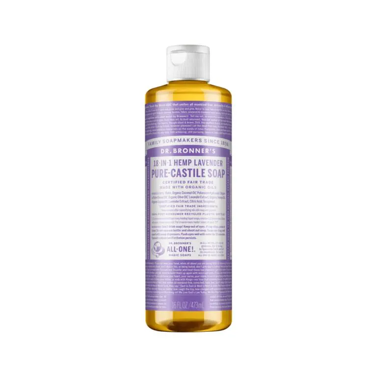 Dr. Bronners Pure-Castile Soap Liquid (Hemp 18-in-1) Lavender 473ml