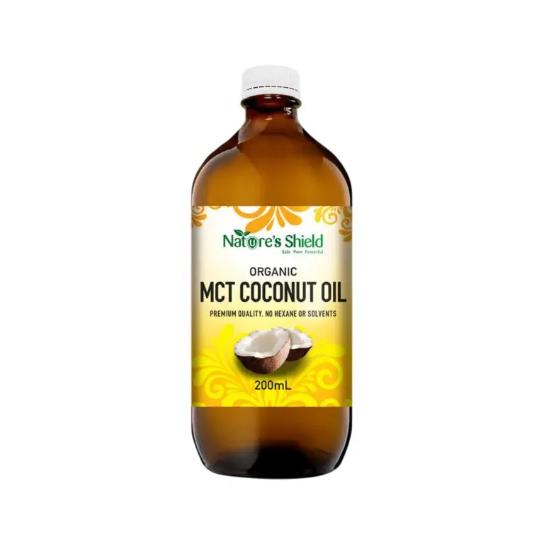 Natures Shield Organic MCT Coconut Oil 200ml