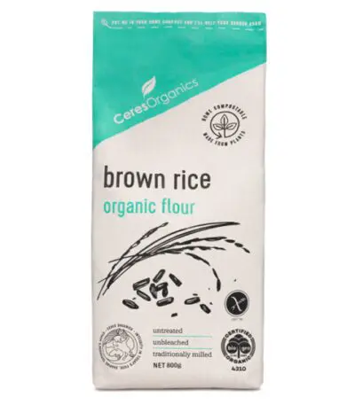 Ceres Organics - Organic Brown Rice Flour 800g