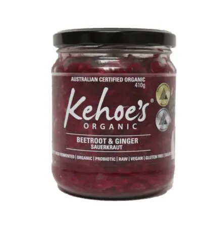 Kehoe's Kitchen - Organic Beetroot & Ginger Sauerkraut 410g