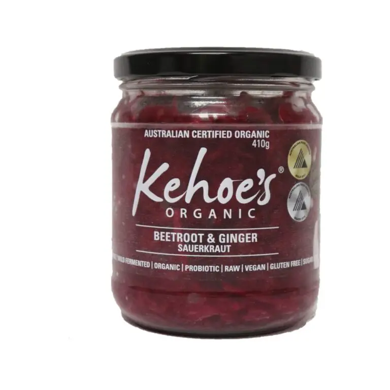 Kehoe's Kitchen - Organic Beetroot & Ginger Sauerkraut 410g