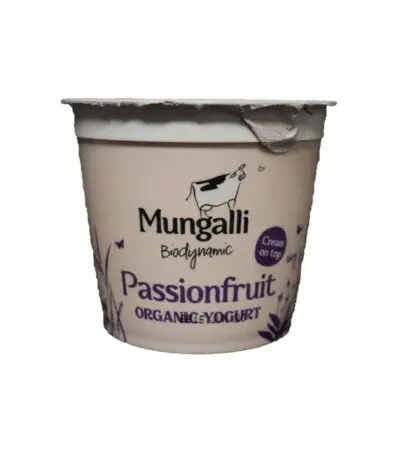 Mungalli Creek - Organic Yoghurt Passionfruit - 160g