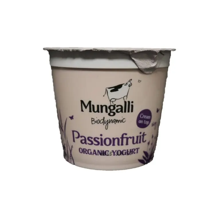 Mungalli Creek - Organic Yoghurt Passionfruit - 160g