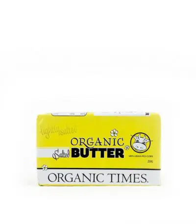 Organic Times - Organic Butter - Salted - 250g