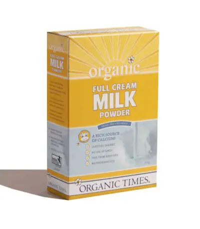 Organic Times - Organic Full Cream Milk Powder - 300g