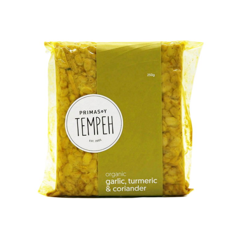 Primasoy Organic Tempeh Garlic Turmeric Coriander 260g