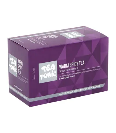 Tea Tonic Warm Spicy Tea x 20 Tea Bags