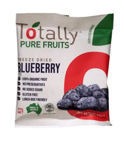 Totally Pure Fruits - Freeze Dried Blueberry - 30g
