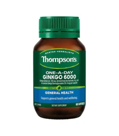 Thompson's One-a-Day Ginkgo 6000 60 Capsules