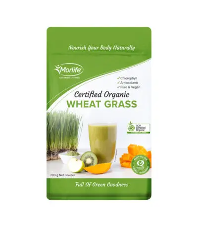 Morlife Organic Wheat Grass 200g