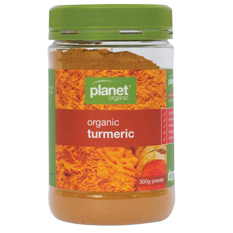 Planet Organic - Organic Turmeric - Jar 300g