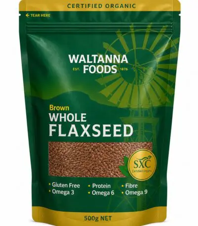 Waltanna Foods - Brown Whole Flaxseed 500g