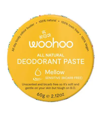 Woohoo Deodorant Paste Mellow Sensitive Tin 60g