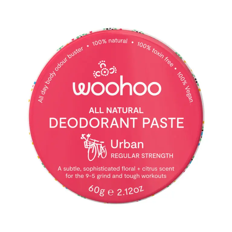 Woohoo Deodorant Paste Urban (Regular Strength) Tin 60
