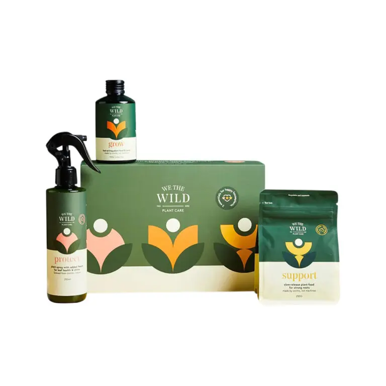 We The Wild Plant Care Organic Essential Plant Care Pack