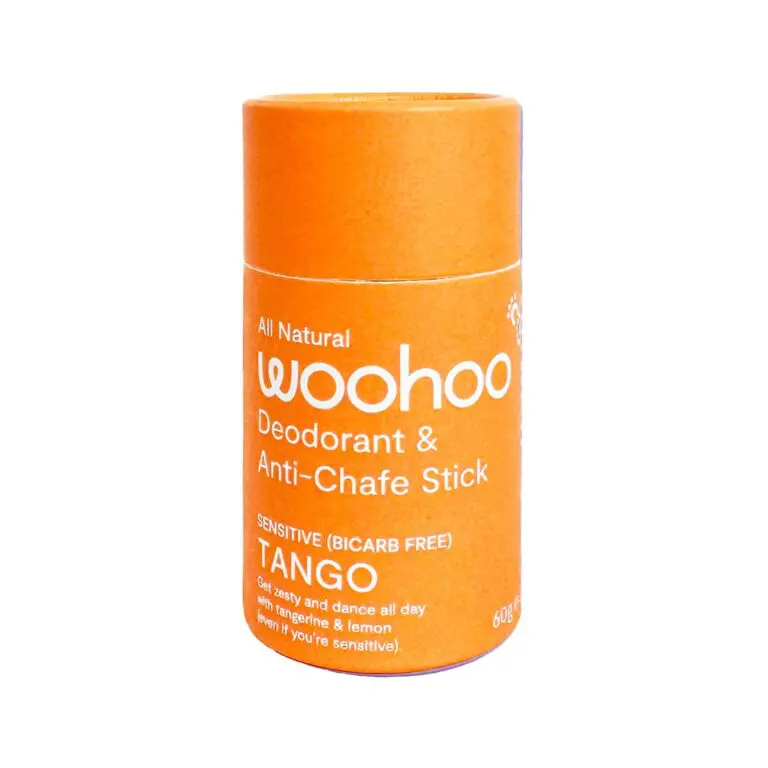Woohoo Deodorant and Anti Chafe Stick Tango (Sensitive Bicarb Free)