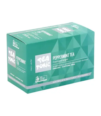 Tea Tonic Organic Peppermint Tea x 20 Tea Bags