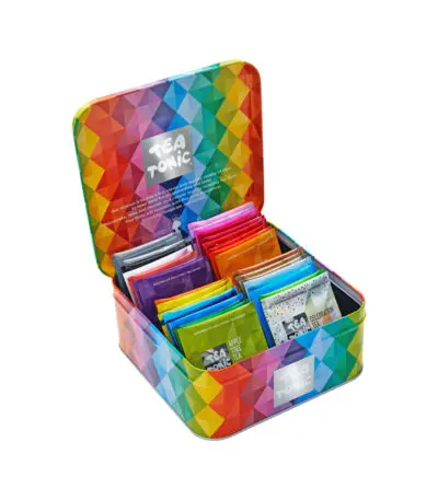Tea Tonic Tin Tea Chest Mini x 33 Tea Bags