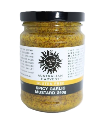 Australian Harvest - Spicy Garlic Mustard 240g