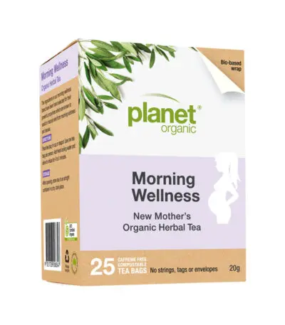 Planet Organic Organic Morning Wellness Herbal Tea x 25 Tea Bags